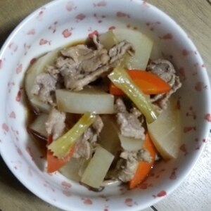 大根と豚肉のバルサミコ酢煮